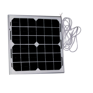 Φωτοβολταϊκός Συλλέκτης 15W-12V με 4μ. καλώδιο - Μονοκρυσταλλικός