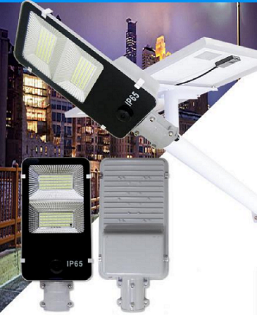 Ηλιακό Φωτιστικό - Προβολέας 400 LED Λευκό Χρώμα, με τηλεχειριστήριο