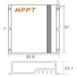 Ρυθμιστής Φόρτισης MPPT - 10A, 12V, Στεγανός, Lumiax