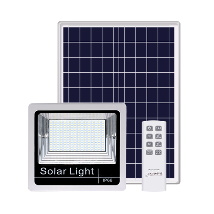 Ηλιακός Προβολέας  με 396 SMD LED και τηλεχειριστήριο