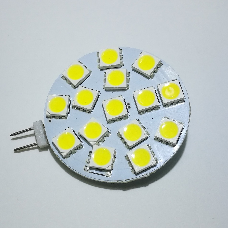 Λαμπτήρας LED G4 Side Pin 2,4W - 12V Ψυχρό Λευκό Χρώμα