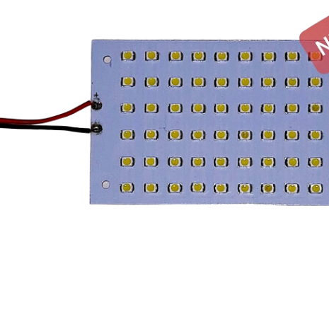 Πλακέτα 60 LED/SMD - 3,0V Ψυχρό Λευκό - Ανταλλακτικό για Ηλιακά Φωτιστικά