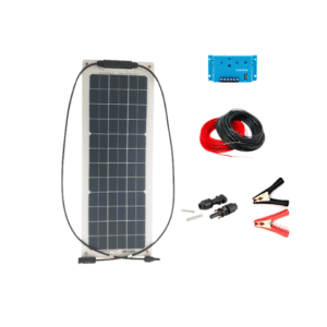 Flexible Solar battery charger 20W - 12V