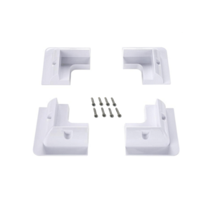 Επίπεδες γωνίες στήριξης για φωτοβολταϊκά πάνελ (σετ 4 τμχ)