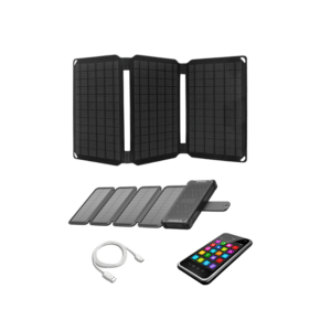 Ηλιακός Φορτιστής 15W & Powerbank 10000mAh για κινητά τηλέφωνα