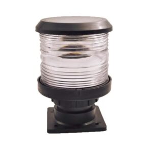 Φανός Προειδοποίησης Περίβλεπτος 12V, Λευκός με Σταθερό Φωτισμό